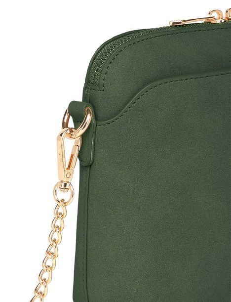 Mini Fossy Suede Green