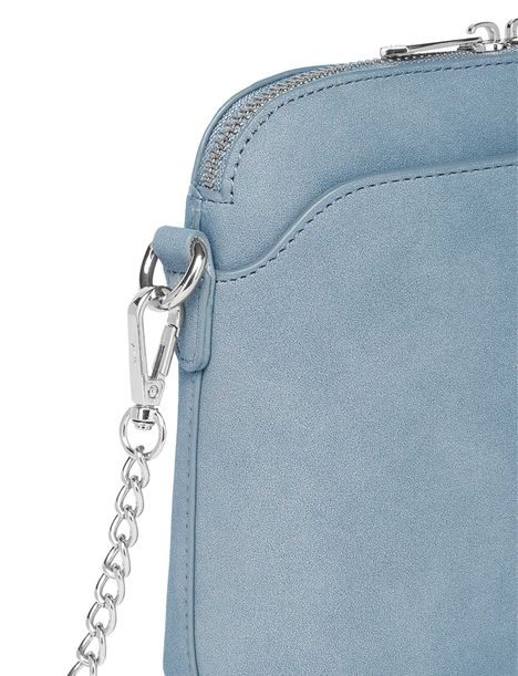 Mini Fossy Suede Blue