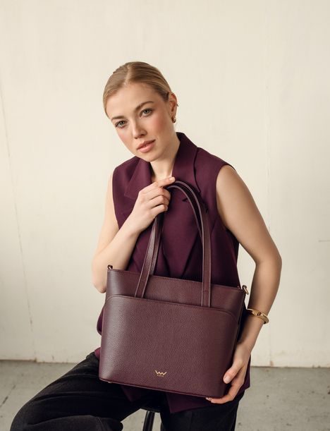 Neela Grace Wine Red