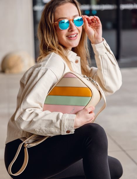 Massimo Striped Beige