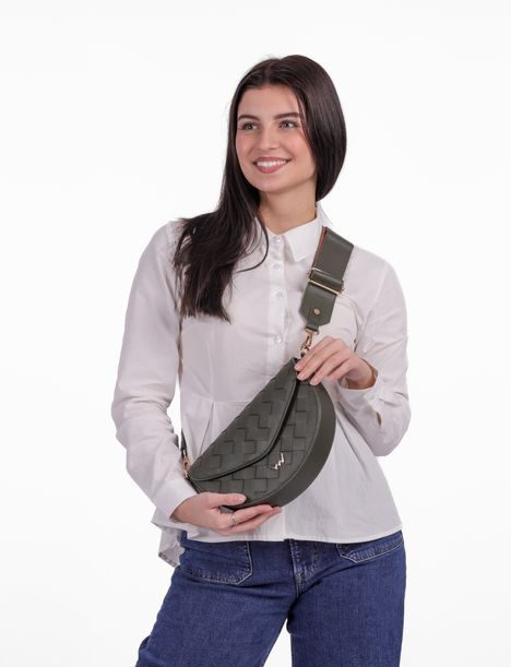 Tricia Intrecciato Olive