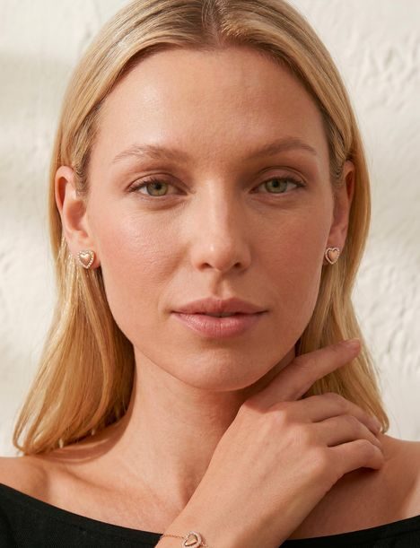 Lunira Rose Gold fülbevaló