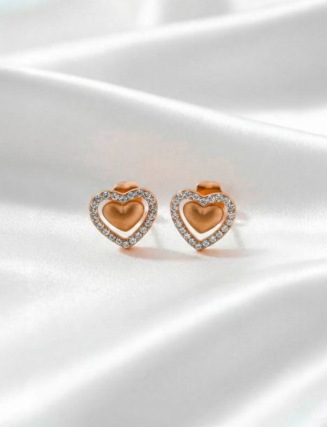 Lunira Rose Gold fülbevaló