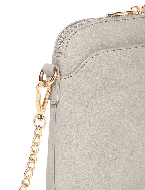 Mini Fossy Suede Creme