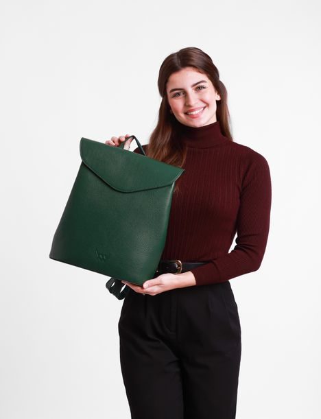 Joanna Leather Green