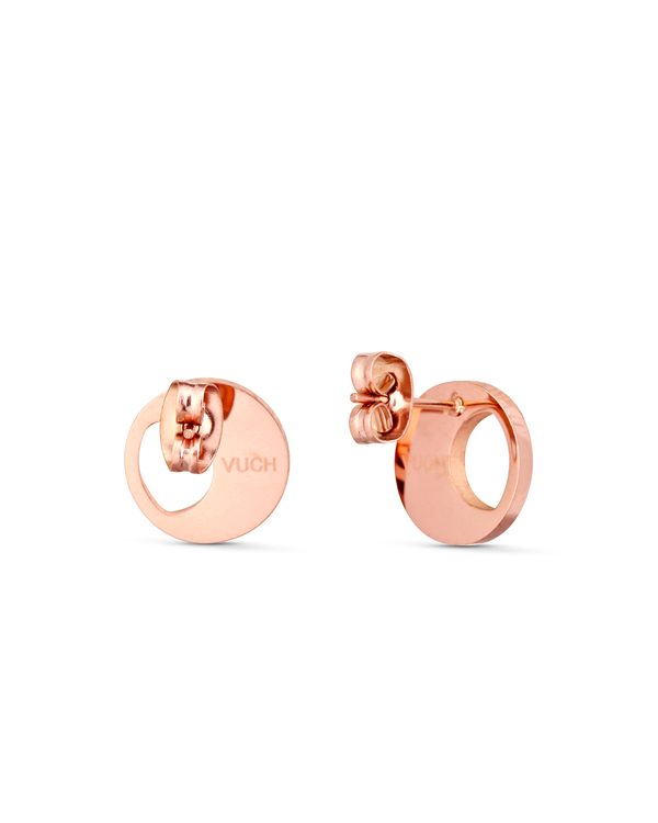 Rosegold Moon fülbevaló