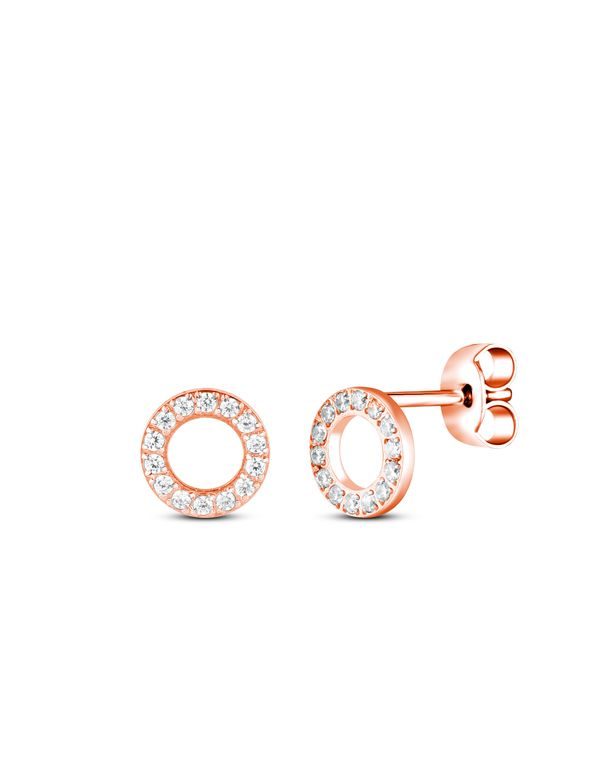 Elorina Rose Gold fülbevaló