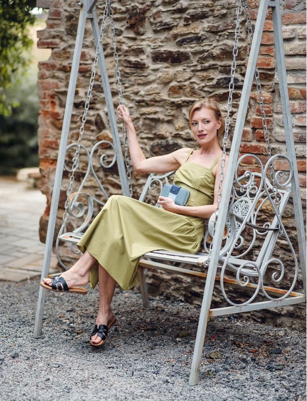 Talli Tammy Striped Dark Blue