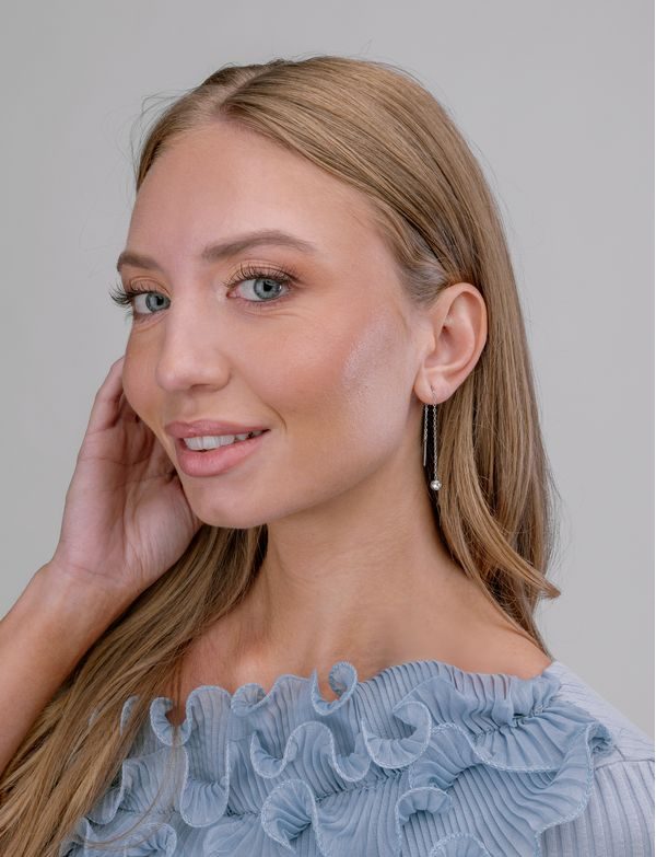 Fülbevaló Saria Silver