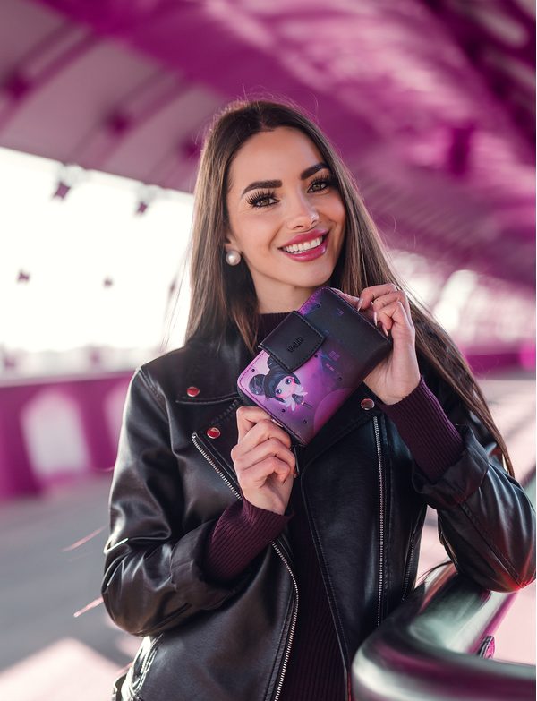 Vivian Rounded Flap Wallet