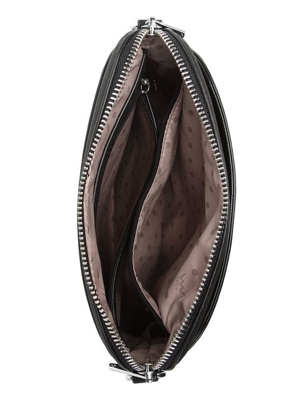 Mini Fossy Suede Black