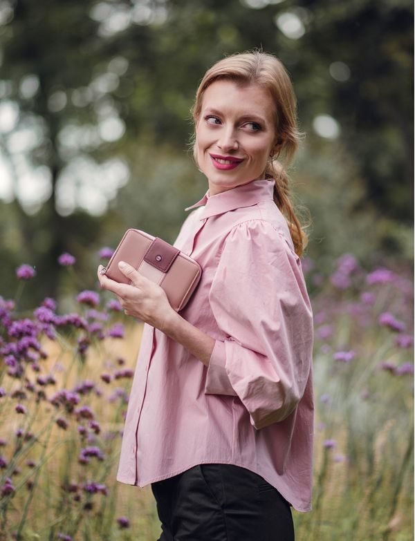 Talli Tammy Striped Dusty Wine