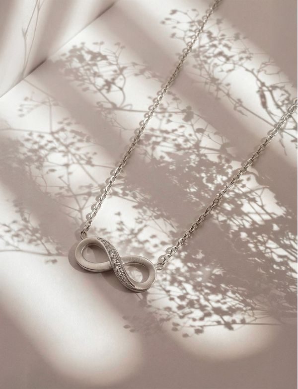 Nyaklánc Enso Silver