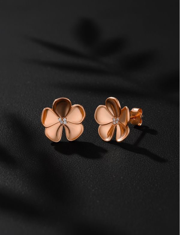 Floret Rose Gold fülbevaló