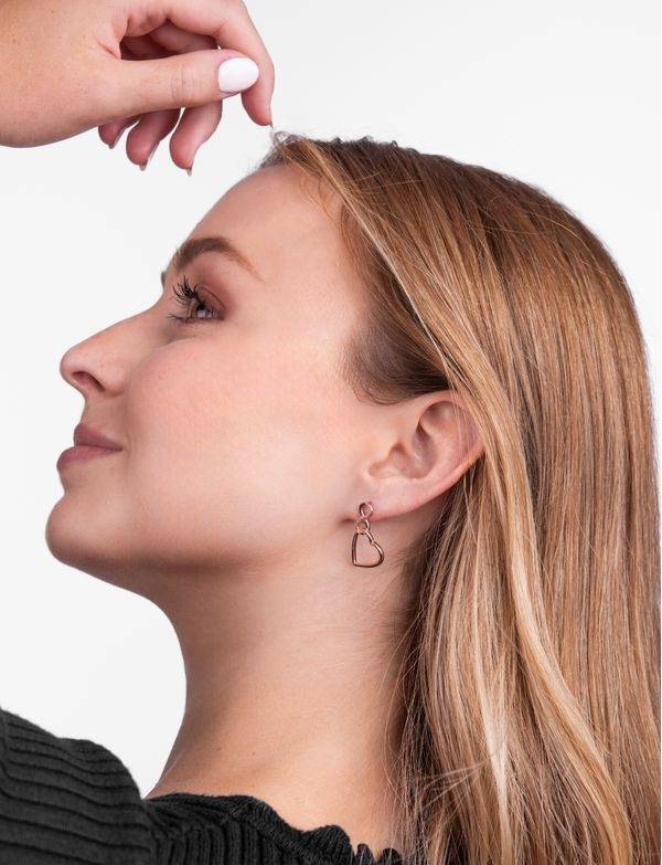 Fülbevaló Resita Rose Gold