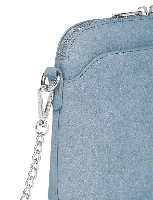 Mini Fossy Suede Blue