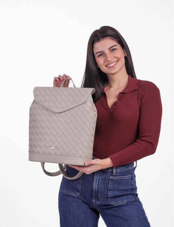 Joanna Intrecciato Beige