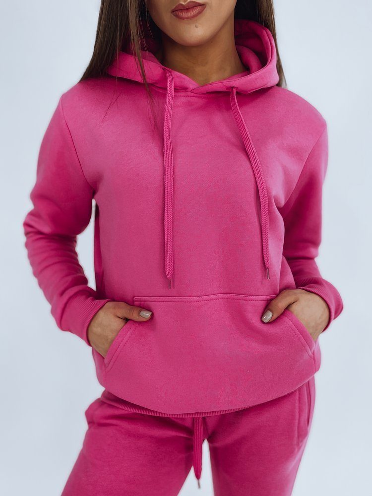 LegyFerfi Eredeti mély rózsaszín női kapucnis pulóver Basic