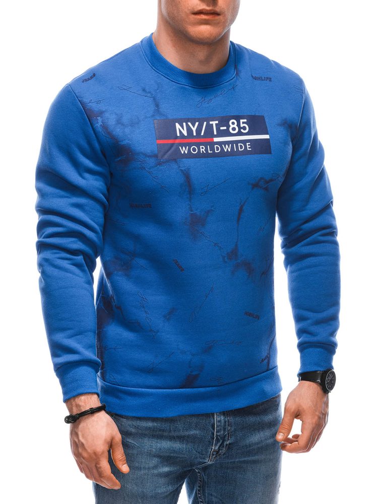 Inny Divatos kék pulóver B1658