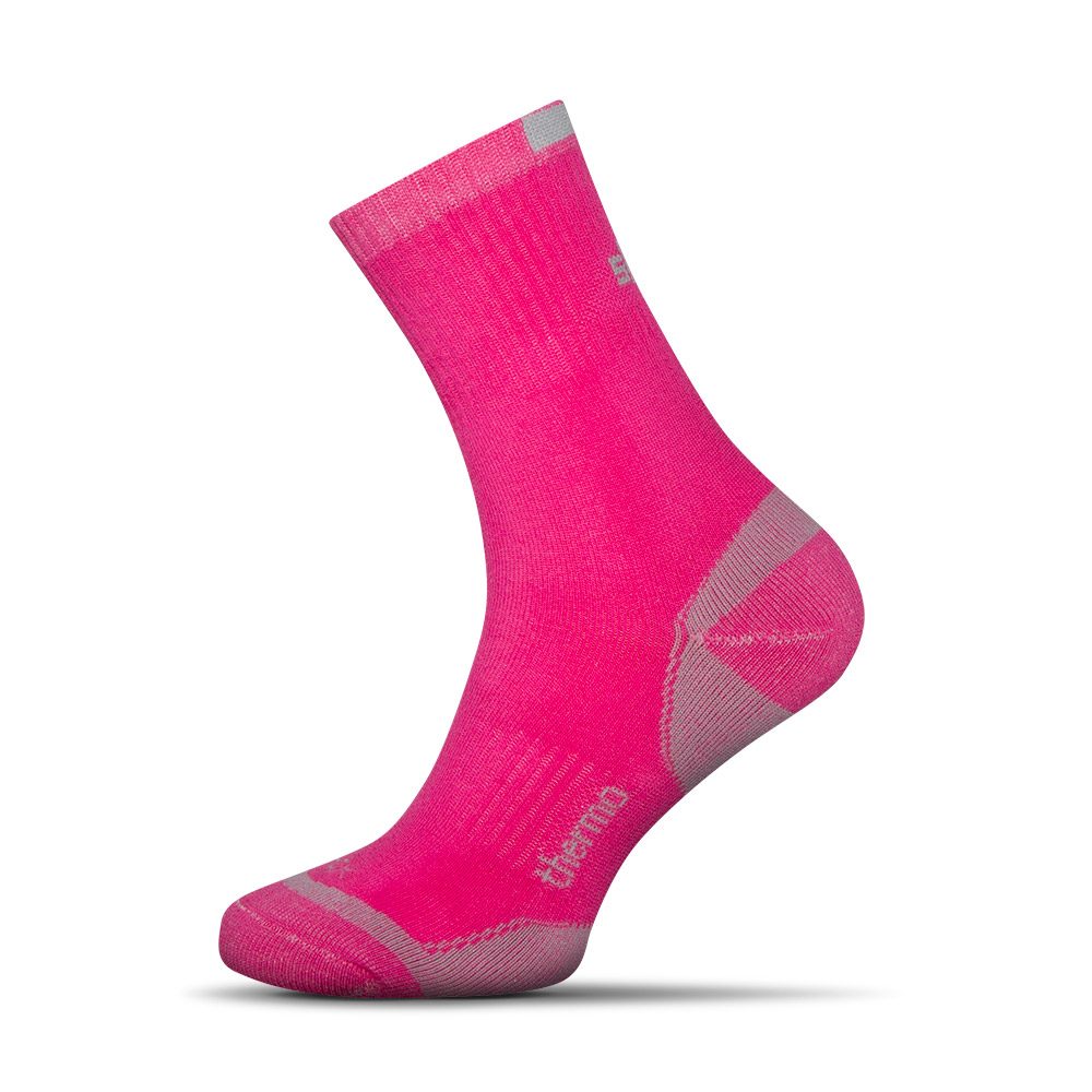  Rózsaszín női hő zokni