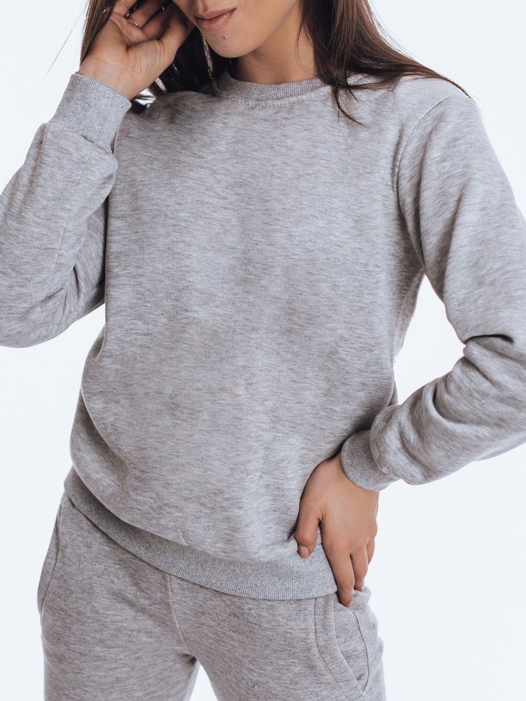 LegyFerfi Egyszerű szürke női pulóver Fashion II