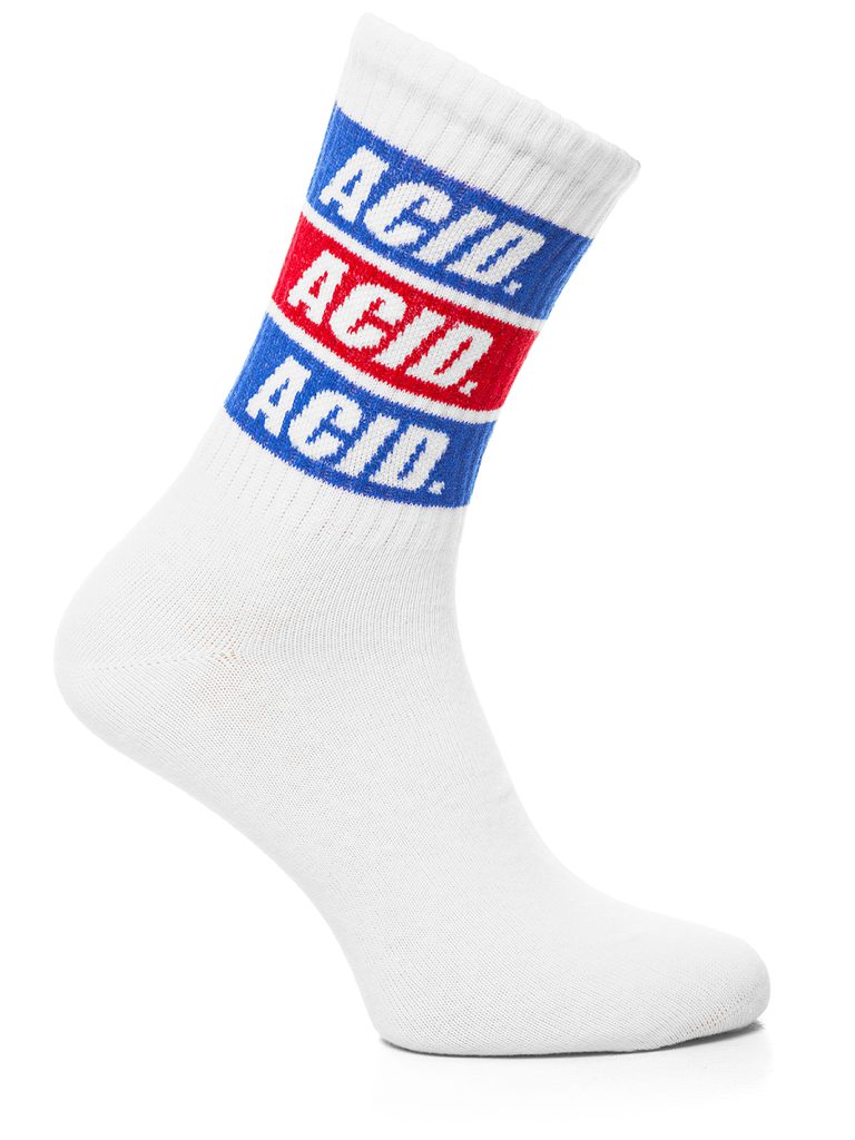 Kényelmes fehér zokni ACID 025 - Legyferfi.hu