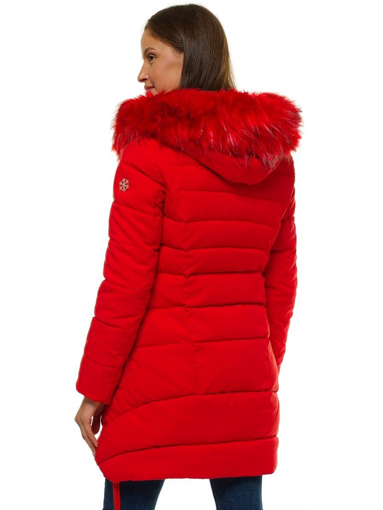La technologie Brutal Juste débordant női piros kabátok Éclat haie passion