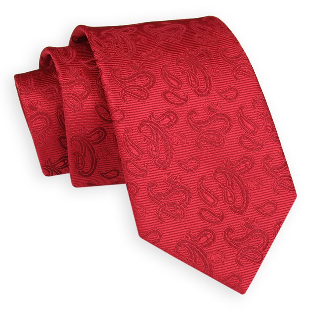 Piros nyakkendő-csepp minta - Legyferfi.hu