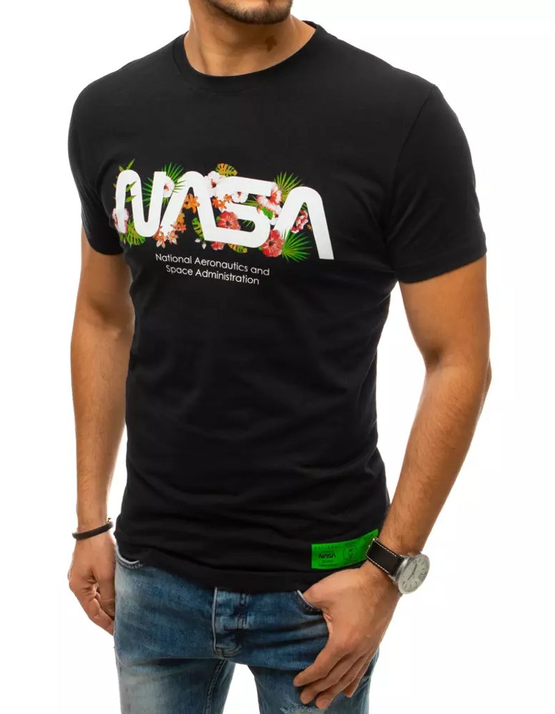 Eredeti fekete póló NASA felirattal - Legyferfi.hu