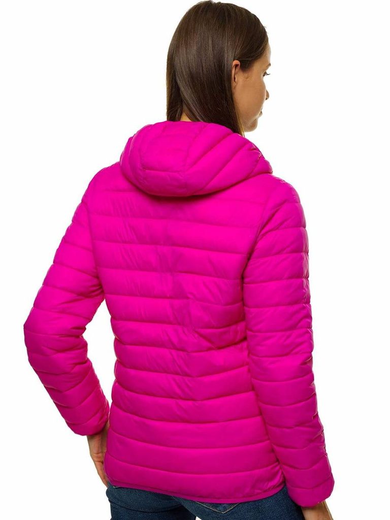 Divatos rózsaszín női kabát JS/M23036/14 - Legyferfi.hu