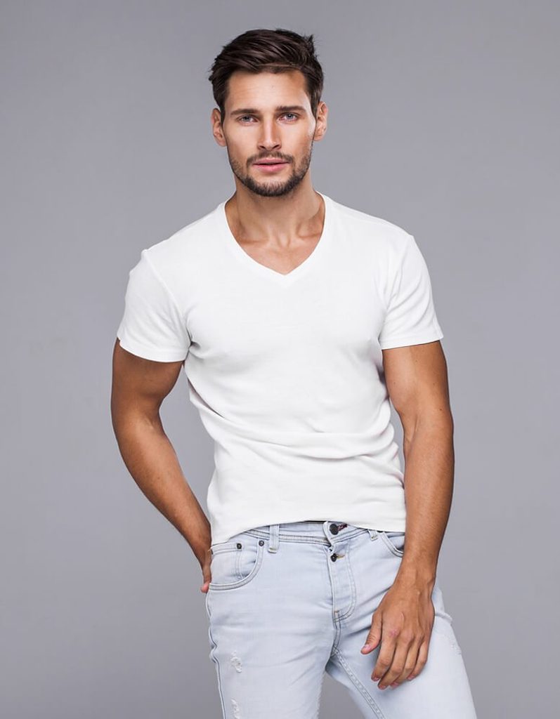 Sima fehér póló Legyferfi.hu