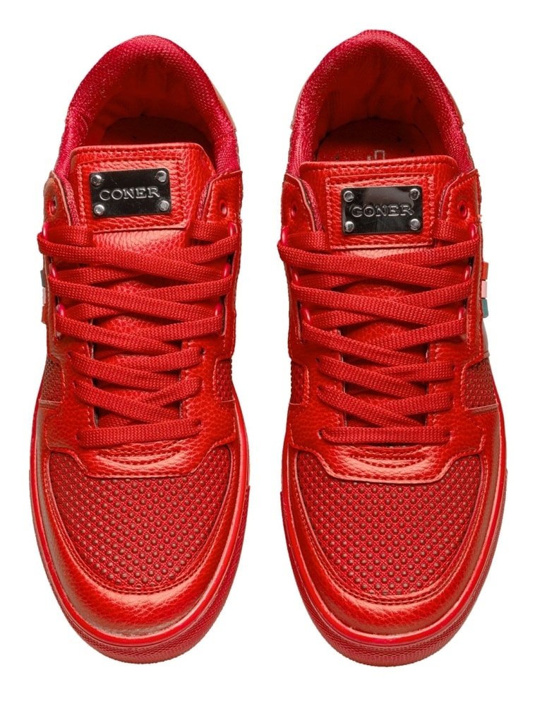Piros férfi sportos cipő CONER 3027 - Legyferfi.hu