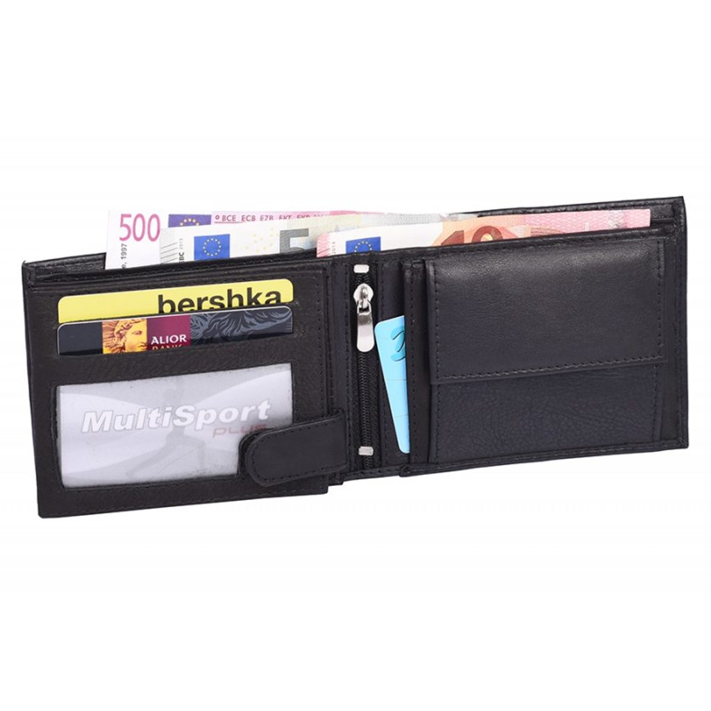Egyszerű fekete pénztárca - Legyferfi.hu