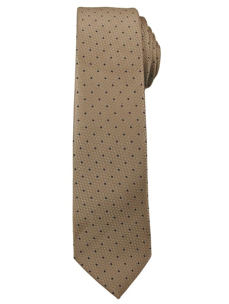 Bézs színű pöttyös nyakkendő - Legyferfi.hu