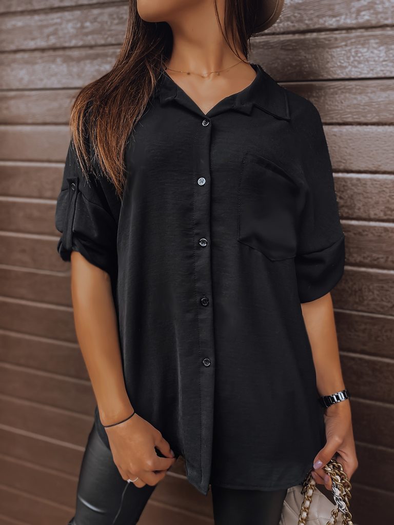 Csodálatos fekete női ing Sharon - Legyferfi.hu