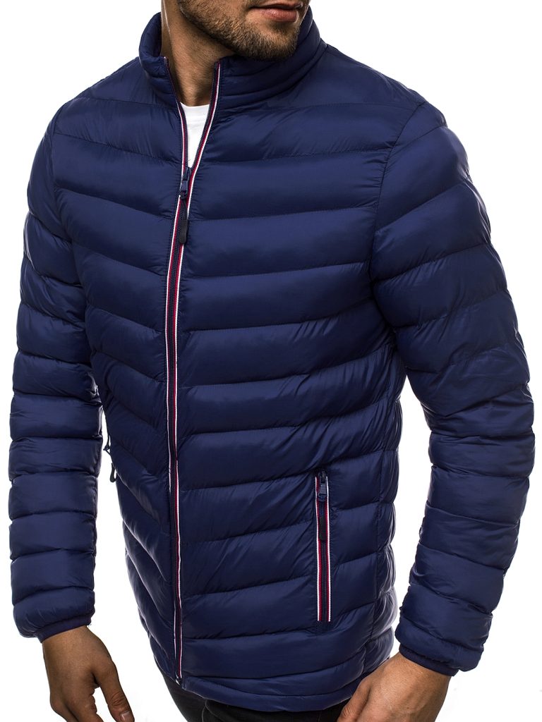 Érdekes sötét kék steppelt dzseki JSSM71Z Legyferfi.hu Sötétkék színű, steppelt, átmeneti dzseki S, M, L, XL, XXL