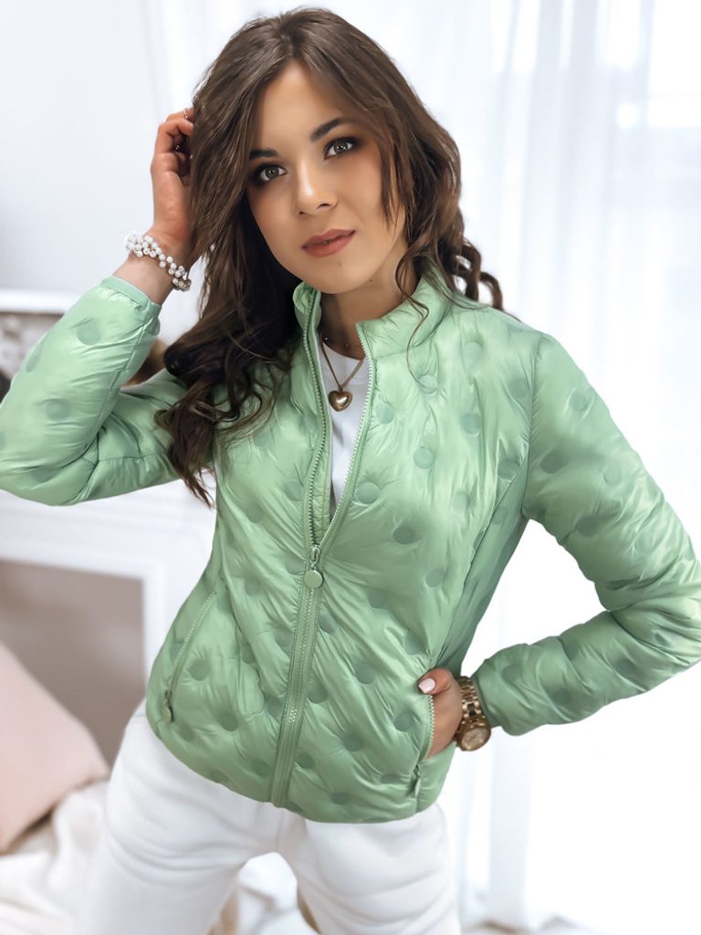 Modern zöld női dzseki Geo - Legyferfi.hu