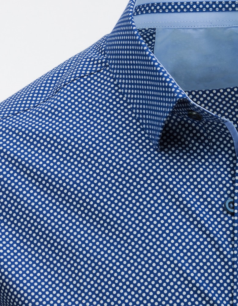Halvány kék ing pöttyös mintával - Legyferfi.hu