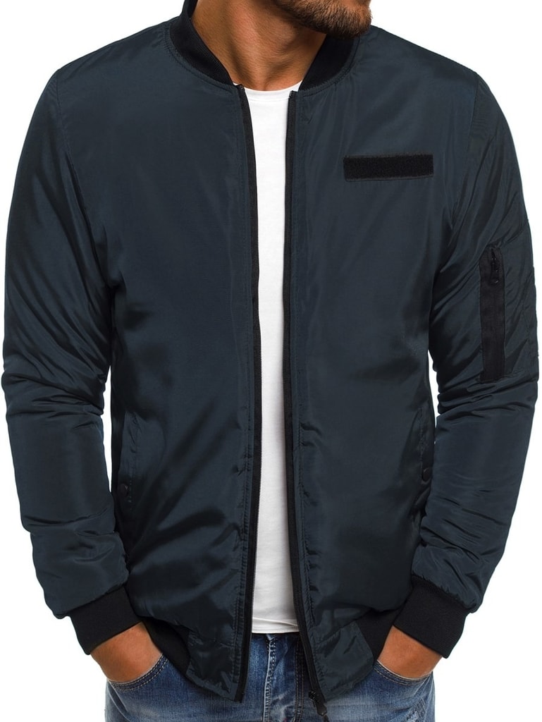 Látványos sötét kék bomber dzseki J.STYLE AK93 Legyferfi.hu J. Style Látványos sötét kék bomber dzseki j.style ak93 (48