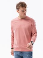 Trendi rózsaszínű pulóver B1160