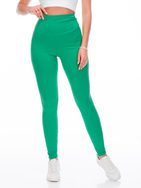 Női sima zöld leggings PLR243