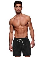Modern fekete férfi fürdőruha