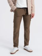 Oliva színű férfi cargo nadrág V2 PACG-0178