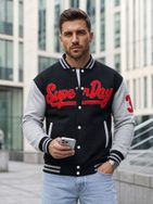 Fekete baseball dzseki