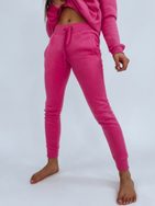 Stílusos rózsaszín női melegítő nadrág Fits