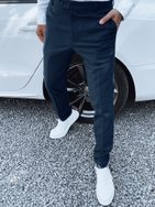 Érdekes sötét kék férfi nadrág