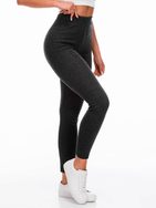 Női sima grafit szürke leggings  PLR235