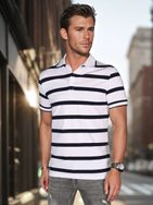 Trendy biela pánska polokošeľa