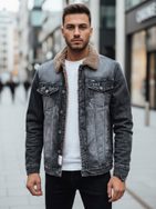 Fekete átmeneti béléses dzseki