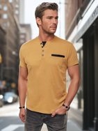 Trendi tevepóló díszgombokkal